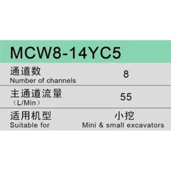 MCW7-22 Hydraulic Central Rotary Joints