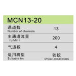MCN13-20 Hydraulische zentrale Drehgelenke